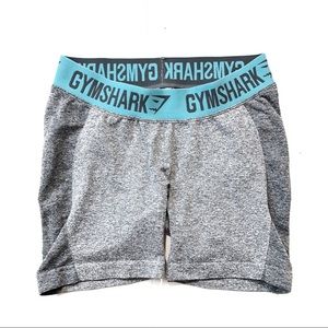 GymShark Women’s Flex Shorts Grey & Blue